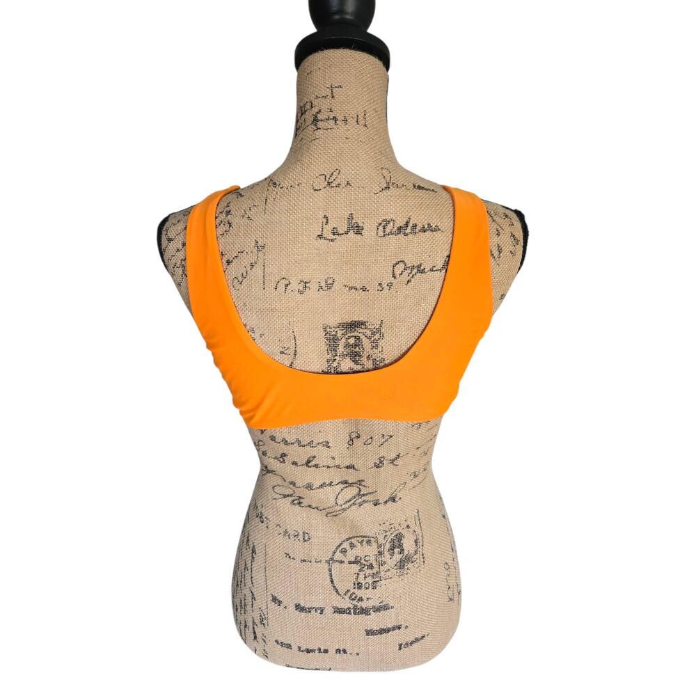 Orange two piece bikini, size small - Picture 5 of 7